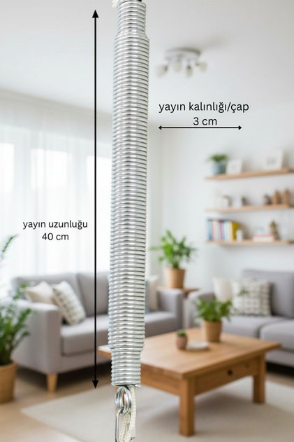 Hoppala Zıpzıp Hamak Ve Salıncak Yayı - Ev Tipi Ve Bahçe Salıncakları Için 1. Kalite Yay