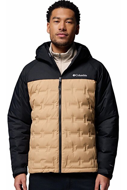 Columbia Grand Trek™ III Down Hooded Jacket Erkek Outdoor Montu