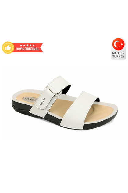 9877-1 Turkish Men’s Medical Anatomical Sandals, Arch Support Foot Pain Relief, All-Day Comfort