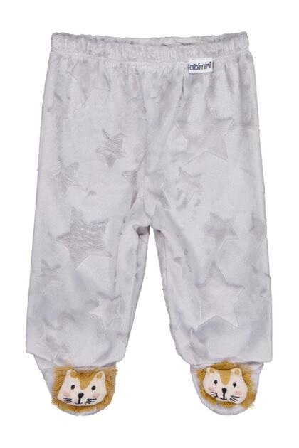 Civil baby star patterned 1-6 months single bottom baby - gray 3-6 months