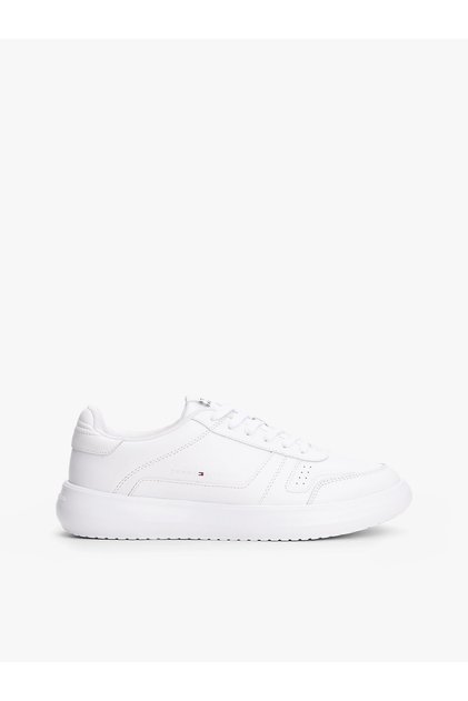 Modern Lightcup Men's White Leather Shoes (Fm0Fm05529-Ybs)