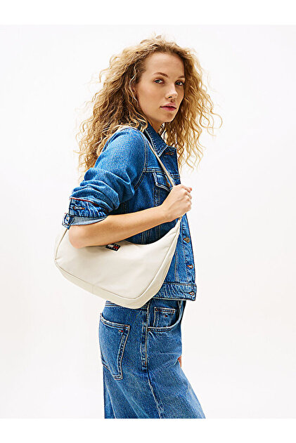 Tommy Hilfiger TJW URBAN X-BODY Kadın Bej Omuz Çantası