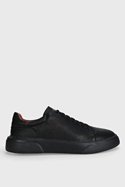 Lufian 112230257 Dante Sneaker Erkek Deri Ayakkabı SİYAH - Fiyatı