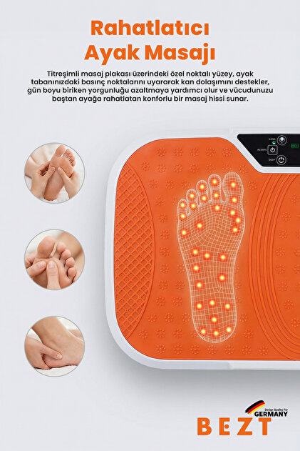 Bezt Vibe 2 Pro Max Vibration Plate Titreşimli Spor Masaj Aleti