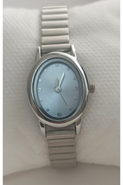 Women's Wristwatch - Stylish Design, Minimal, Silver Color Band, Boxed