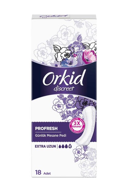 Profresh Günlük Mesane Pedi Extra Uzun 18'li