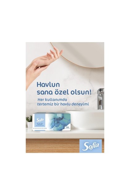 El Yüz Havlusu 100'LÜ X16 Paket