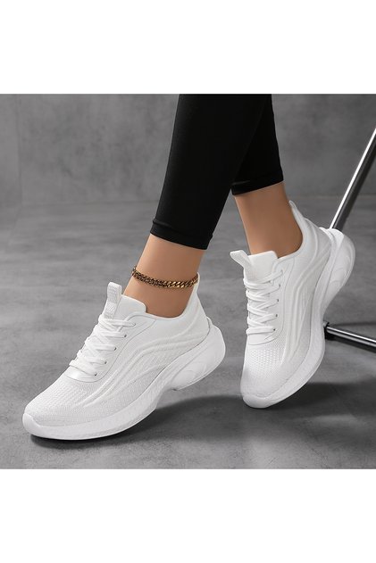 Women's Sneakers, Breathable Soft Bulk Running Sports Women's Shoes