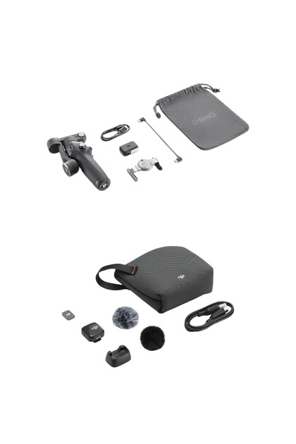 DJI Osmo Mobile 7P + Mic Mini Transmitter - Profesyonel Mobil