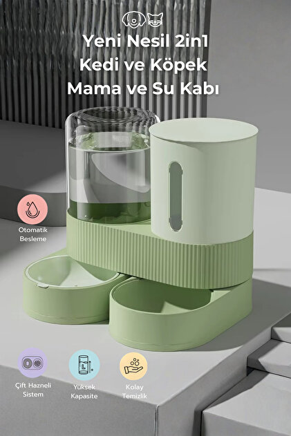 PetFix 2si 1 arada Yeni Nesil Mama ve Su Kabı - Fiyatı, Yorumları