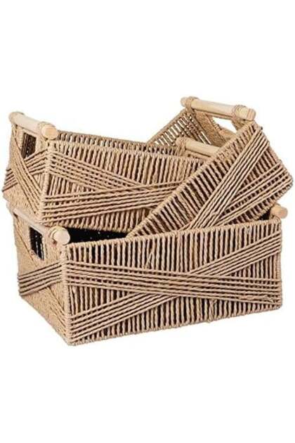 سلال تخزين Storage Baskets (Spring Homes) - Bohemian & Rustic Decor