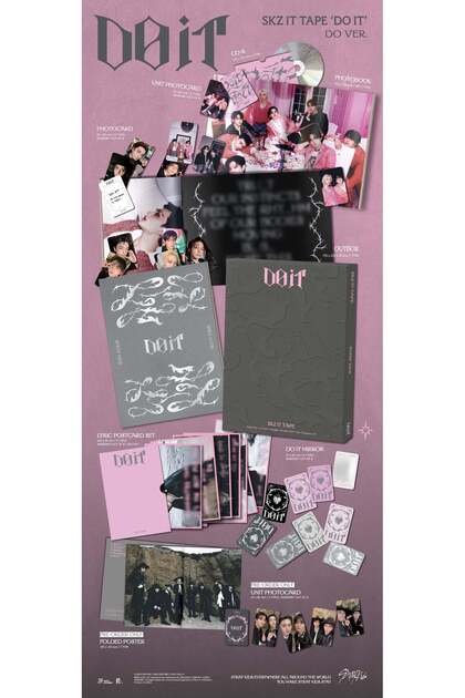 tays store Stray Kids - SKZ IT TAPE [DO IT] DO Ver. ALBUM - Fiyatı