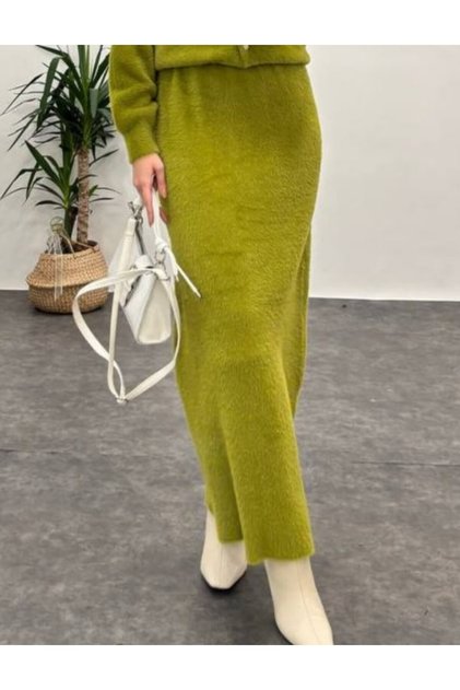 80074 - Comfortable and Stylish Angora Knitwear Women's Skirt