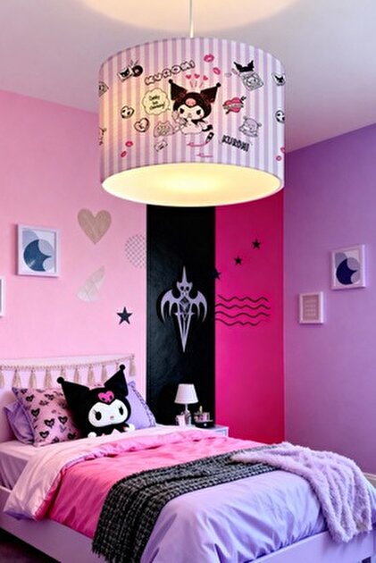 G&C HOME KUROMİ DESENLİ SÜNGER DOLGULU KAYMAZ TABAN ÇACUK HALISI
