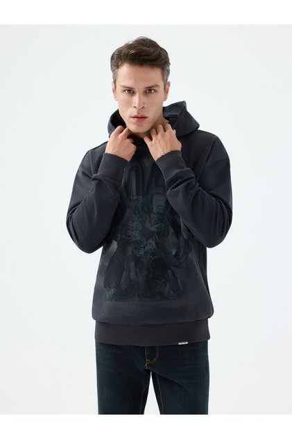 Oversize Fit Erkek Sweatshirt