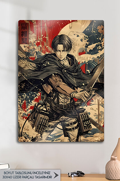 Luna Marissa Attack On Titan Eren Yeager Poster - Çerçevesiz Duvar