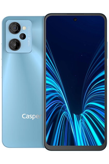VIA M45 125GB 6GB+6GB VRAM Android Cep Telefonu Gökyüzü Mavisi