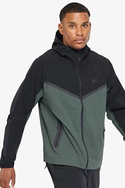 Nike Tech Windrunner Woven Full Zip Loose Fit Jacket Erkek Bol