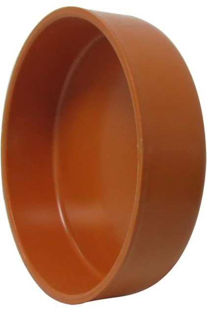 Red UPVC Pipe Fitting End Cap (3 INCH)