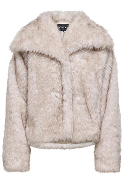 ONLY 15348977 Onldawn Faux Fur Jacket Cc Otw Kadın Kürk Mont