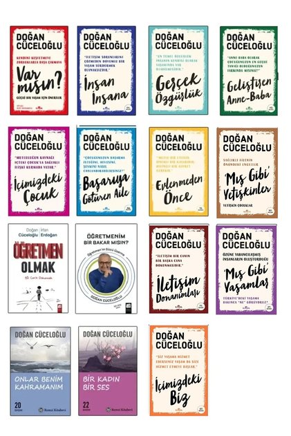 Doğan Cüceloğlu 15 Kitaplık Büyük Set