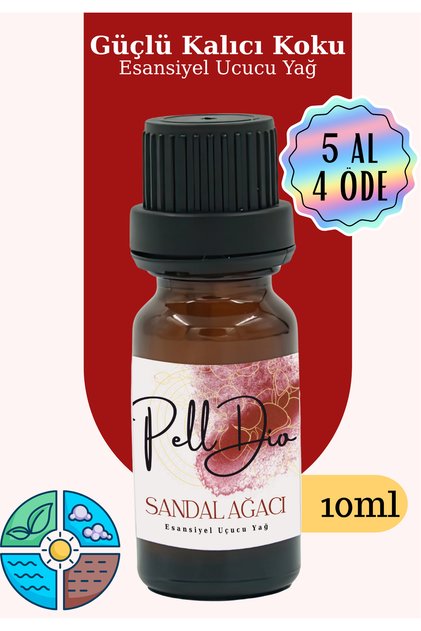 Sandal Wood Esansiyel Uçucu Koku Yağı Buhurdanlık Yağı Difüzör Esansı Hobi Esans Ortam Oda 10ml