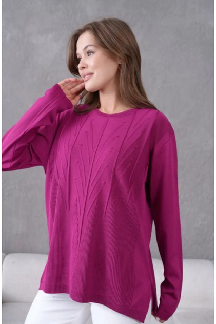 Anne Triko Transitional V-Neck Sweater Noble