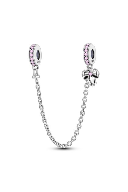 KJC1224 925 Sterling Silver Safety Chain Aircraft Earth Camera Daisy Silicone Charms Beads Fit Origi