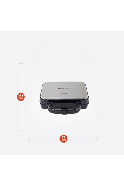 Dexart QuickSnack Waffle ve Tost Makinesi K-803 - Fiyatı, Yorumları