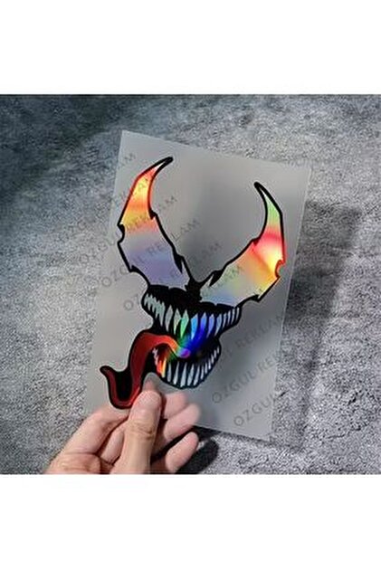 Banxtre Motor-Araba-Kask için Dekoratif Mcky LV Sticker Etiket