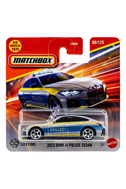Matchbox - 2023 Bmw I4 Police Sedan (1/64) 2025 Production