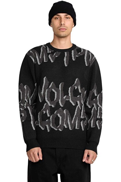 Jacquard B Men's Snowboard Sweatshirt