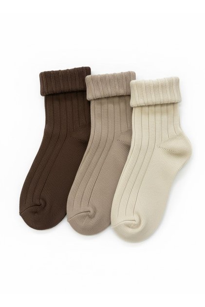 3 Pairs Women/Men Wool Lambswool Socks Set