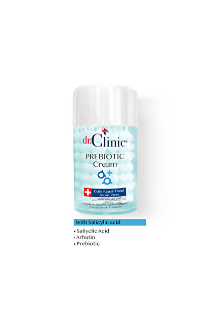 Dr.Clinic Prebiyotik Bakım Kremi Salisilik Asit ile Extra Onarım 100 ml