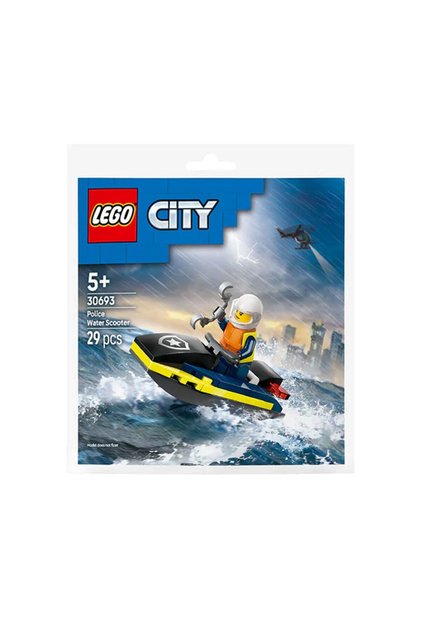 29 Pcs City 30693 Police Water Scooter