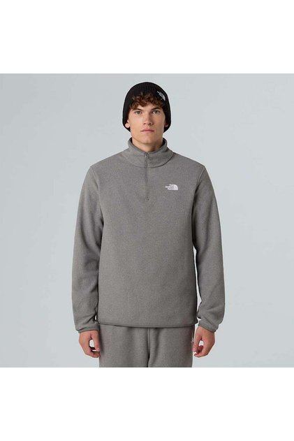 Glacier 1/4 Zip Polar Fleece Nf0A8D0Qcqi1 Gray-Xl