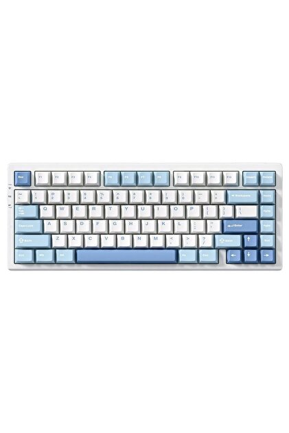 ＭＡＣＨＡＢＯＷ MCHOSE G75 Pro Blue %75 Cabbage Tofu Switch Hotswap RGB Kablosuz