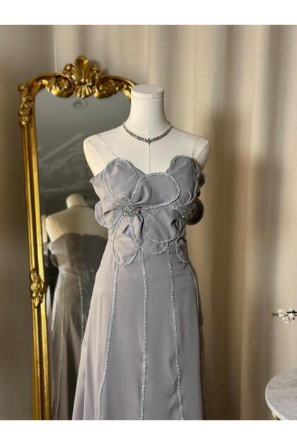Long evening dress 4753