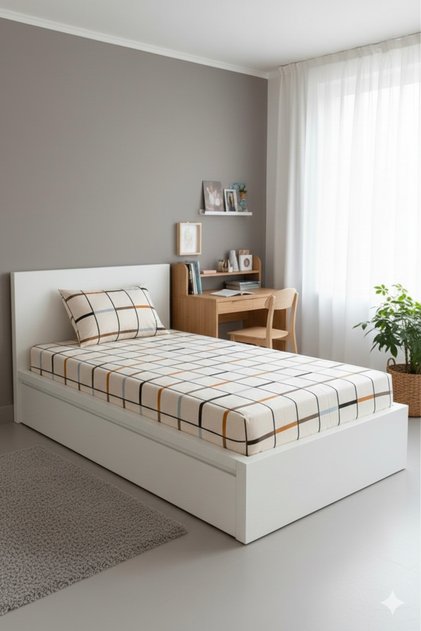 single fitted sheet and 1 item(s) pillowcase