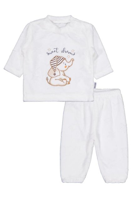 Filli Embroidery 2-Piece Set 1-6 Months - Ecru 3-6 Months