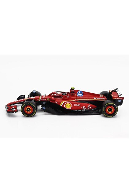 Ferrari F2006 ミニカー 1/18 2006年サンパウロGP Burago Bburago 1/18 Ferrari F1 Formula Yarış Arabası Carlos Sainz