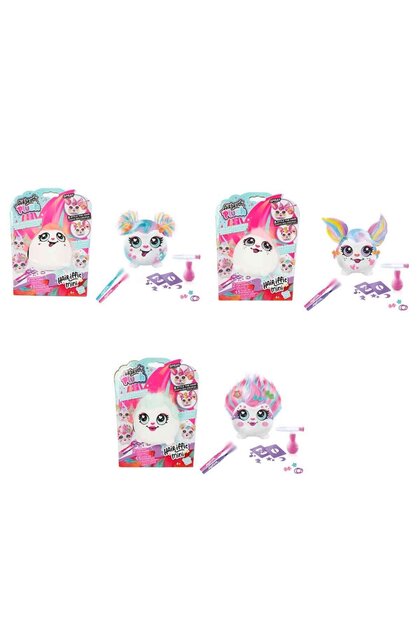 Sunman 45539 SUN-CNL-HOBİ SET AIRBRUSH PLUSH HAIR IFFIC MINI 3R