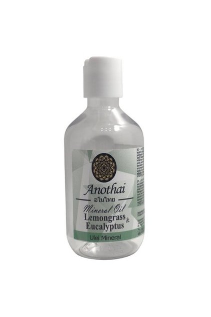 Ulei mineral cu lemongrass și eucalipt – hidratant, pentru masaj și aromaterapie, 300 ml
