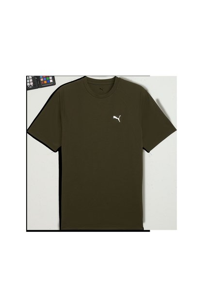EVOSTRIPE Tee Erkek Yeşil T-Shirt