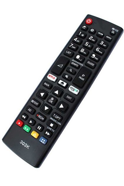 Telecomanda LCD 303K, 8 m, Negru