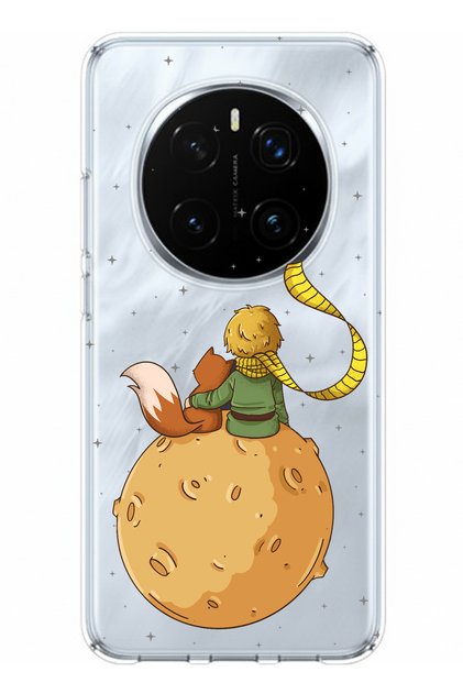 Printed Silicone Case Compatible with Honor Magic 7 Pro Little Prince Planet Boa Design