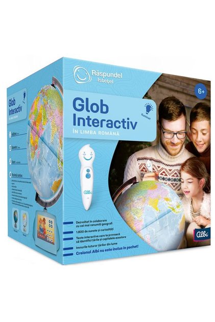 Jucărie glob interactiv RASP19582, 6+ ani, multicolor