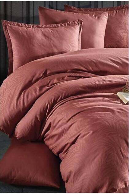 100% Cotton Satin Jacquard Double Duvet Cover Set