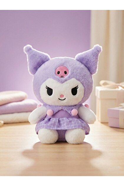SENİSSTORE Kurom peluş oyuncak 25cm tüylü yumuşacık kıyafetli