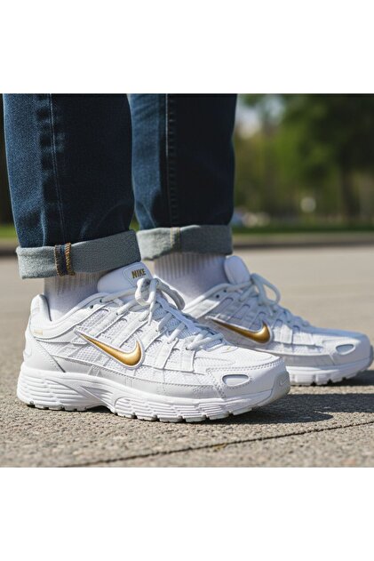 Nike Genç Çocuk Spor Ayakkabı Günlük P-6000 Kadın Spor Ayakkabı